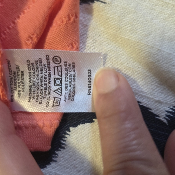 Loft Coral Dress Size Med Petite - Picture 4 of 6